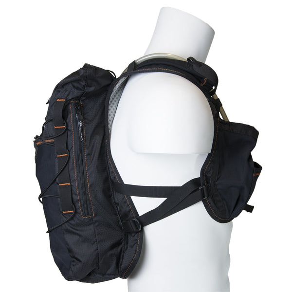 Adventure Pack 12L running and biking hydration pack - Orange Mud 